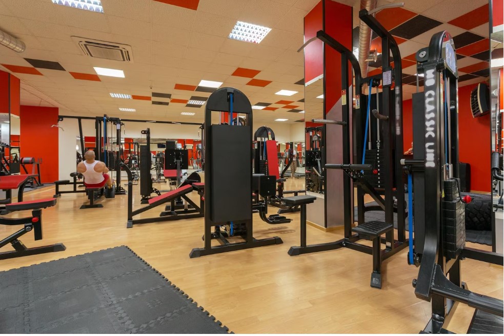 FITNESS AND GYM logo